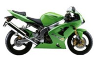 2003-2004 Kawasaki ZX6R Verkleidungen