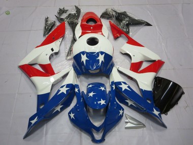 Amerikanische Flagge 2007-2008 Honda CBR600RR Motorrad Verkleidungen