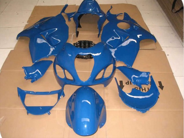 Blau 1997-2007 Suzuki GSXR 1300 Motorrad Verkleidungen