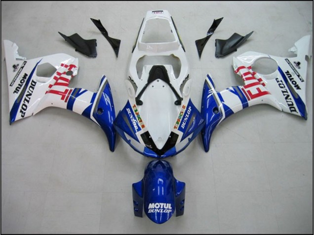 Blau Fiat 2005 Yamaha R6 Motorrad Verkleidungen