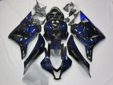 Blaue Flamme 2009-2012 Honda CBR600RR Motorrad Verkleidungen