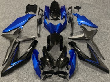 Blaugrün 2008-2010 Suzuki GSXR 600-750 Motorrad Verkleidungen