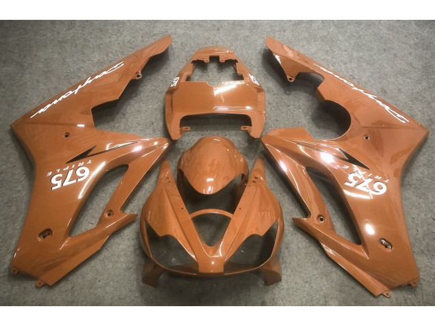 Bronze 2006-2008 Triumph Daytona 675 Motorrad Verkleidungen