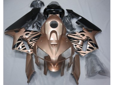 Bronze Flame 2005-2006 Honda CBR600RR Motorrad Verkleidungen