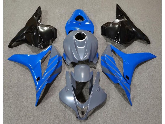 Doppelblau Auf Grau 2009-2012 Honda CBR600RR Motorrad Verkleidungen