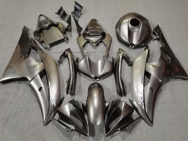 Flüssiges Silber 2008-2016 Yamaha R6 Motorrad Verkleidungen