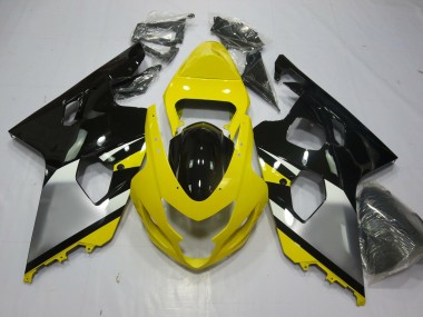 Gelb OEM Stil 2004-2005 Suzuki GSXR 600-750 Motorrad Verkleidungen