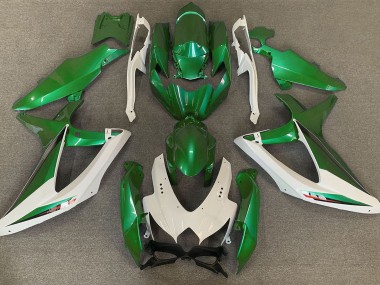 Grün OEM-Stil 2008-2010 Suzuki GSXR 600-750 Motorrad Verkleidungen