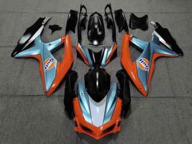 Matte Gulf 2008-2010 Suzuki GSXR 600-750 Motorrad Verkleidungen