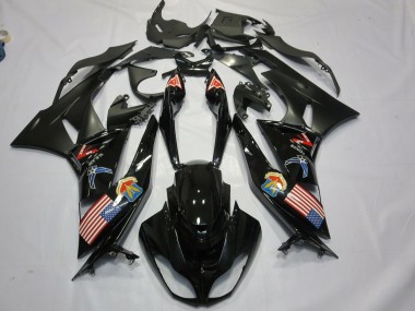 Merica 2009-2012 Kawasaki ZX6R Motorrad Verkleidungen