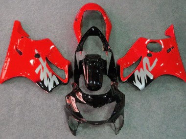 Rot Glänzend 1999-2000 Honda CBR600 F4 Motorrad Verkleidungen