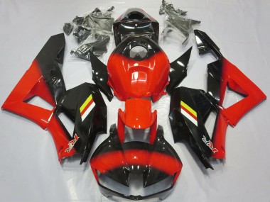 Rot Glänzend & Schwarz 2013-2023 Honda CBR600RR Motorrad Verkleidungen