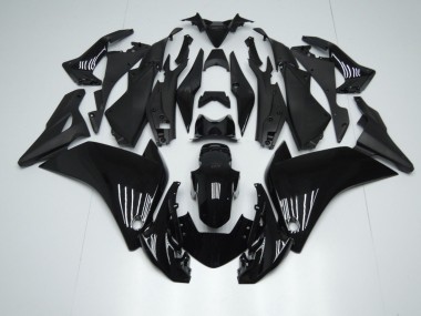 Schwarz Glänzend 2011-2014 Honda CBR250RR Motorrad Verkleidungen