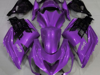 Stimmungsviolett 2012-2021 Kawasaki ZX14R Motorrad Verkleidungen