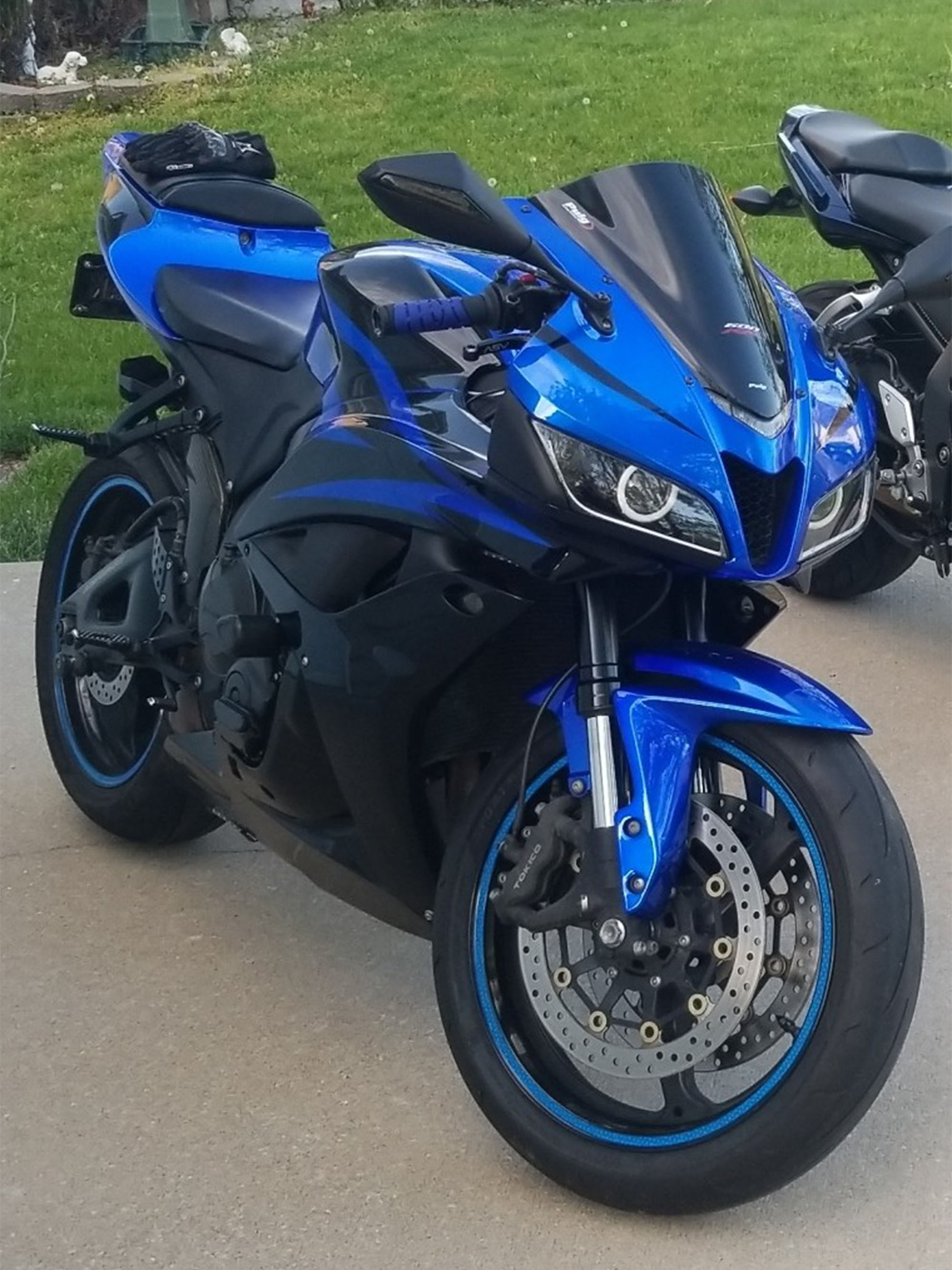 Nachdem ich letztes Jahr mein Motorrad gekauft hatte, suchte ich nach Verkleidungen guter Qualität. Mein Motorrad war früher rot und schwarz, aber ich konnte in der großen Auswahl die perfekten Verkleidungen in Blau und Schwarz finden! Leider bin ich beim Fahren mit einem Reh zusammengestoßen und das Motorrad wurde zerstört, aber ich habe vor, die gleichen Verkleidungen wieder zu kaufen, weil sie von hervorragender Qualität sind, insbesondere für den Preis!